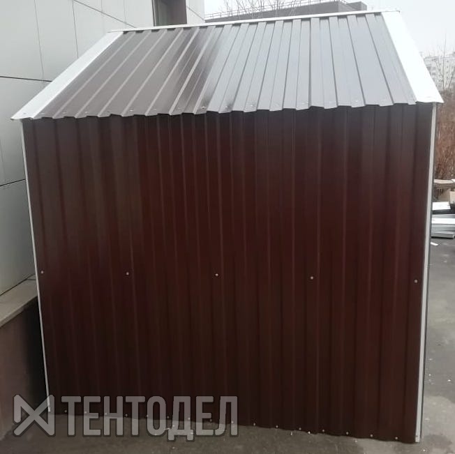 Металлический сарай Barnas 3x2м